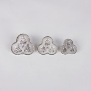 LAXMI+GANESH+SARASWATI (TRIMURTI) COINS